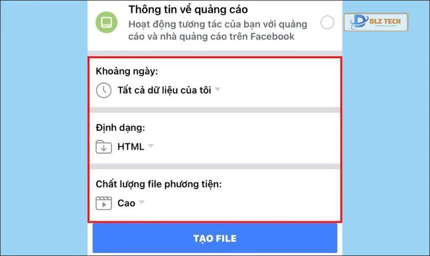 Tùy chỉnh đầu mục tải về