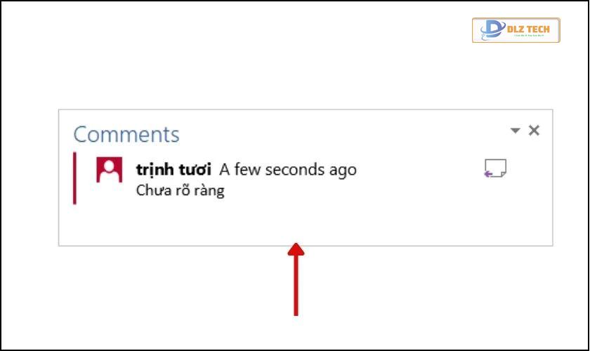 Comment trong văn bản là gì?