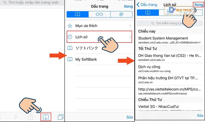 Xoá lịch sử tìm kiếm trên iPhone, iPad