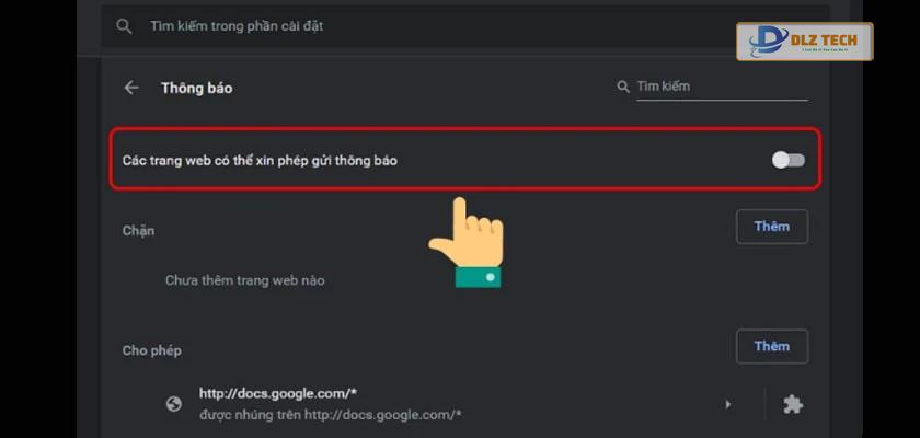 Kéo thanh công cụ sang bên trái