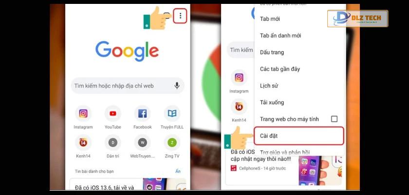 Hướng dẫn chi tiết cách tắt thông báo Google Chrome trên điện thoại
