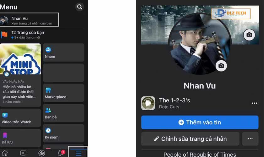 Quá trình ẩn ảnh đại diện