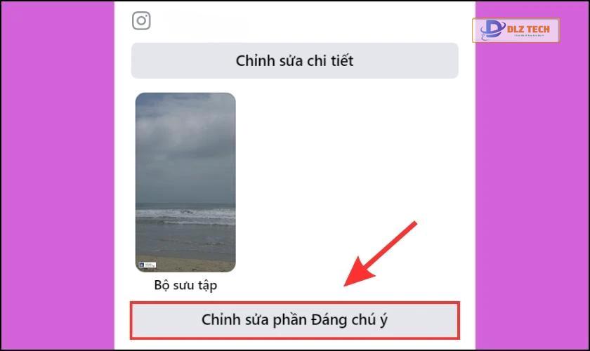 Cách chỉnh sửa tin nổi bật trên máy tính