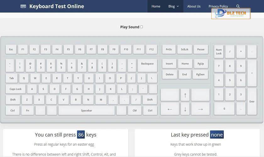 Cách test bàn phím của laptop cũ