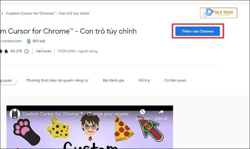 custom con trỏ chuột máy tính