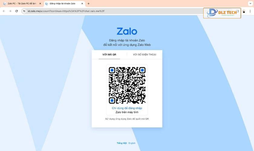 Chọn Quét Mã QR