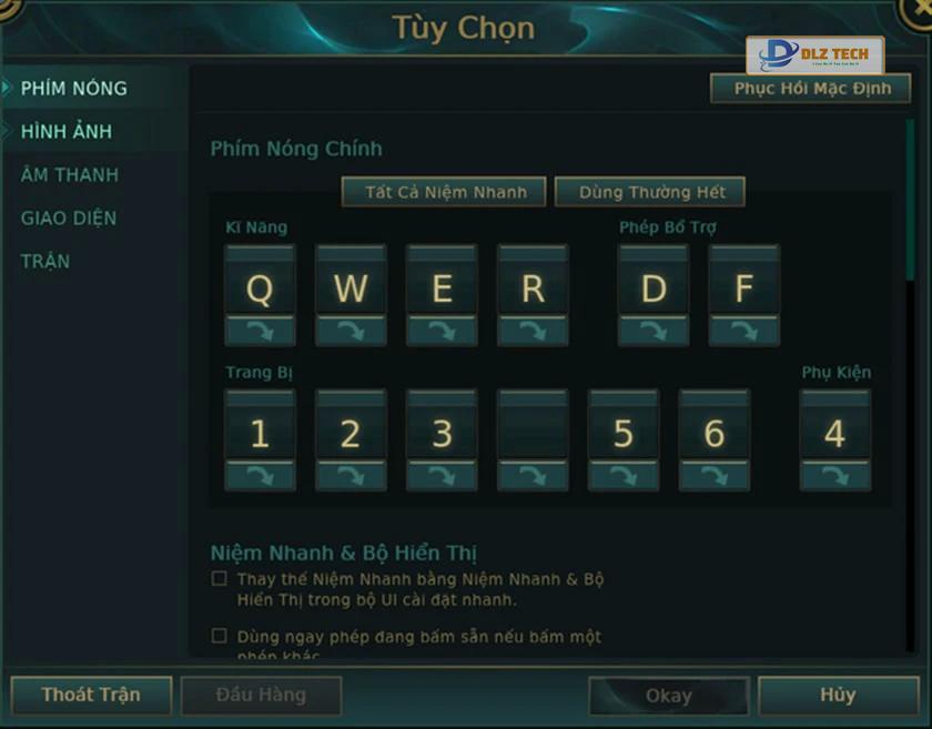 Cách thu nhỏ màn hình máy tính chơi game LOL