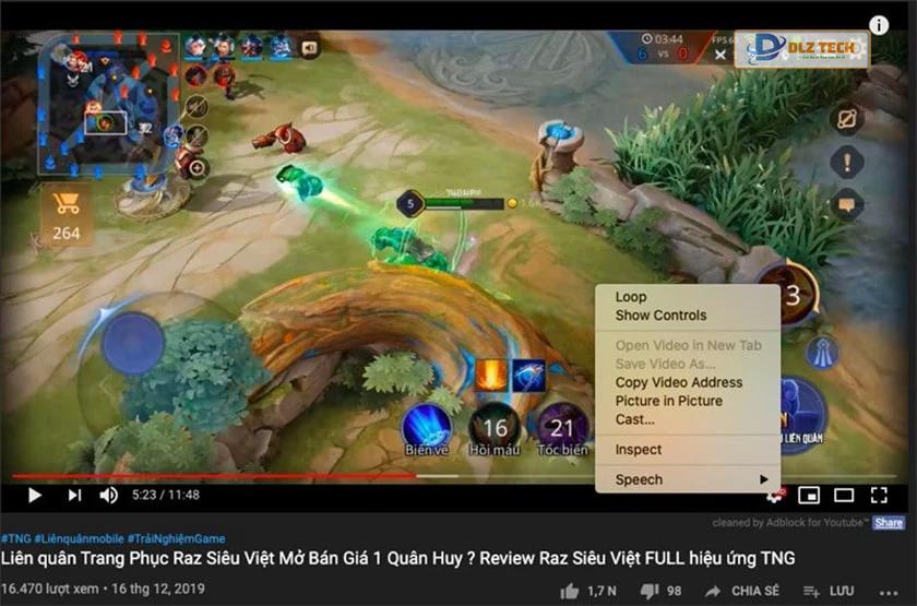 Cách thu nhỏ màn hình Youtube bằng
