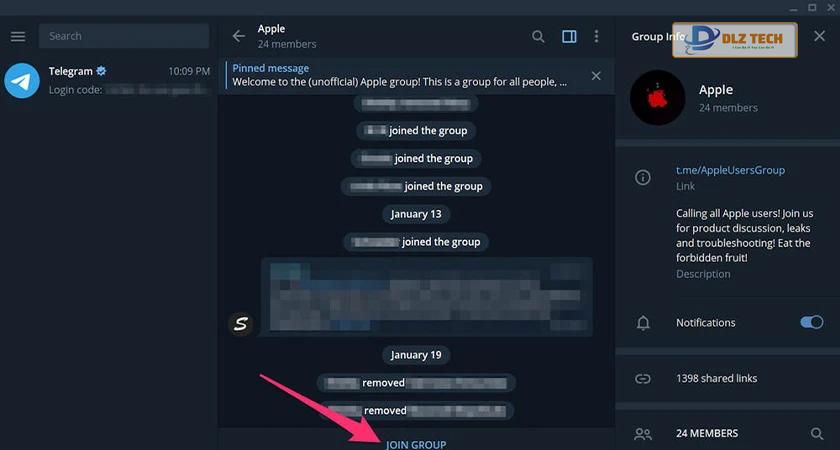 Hướng dẫn cách tìm nhóm trên Telegram