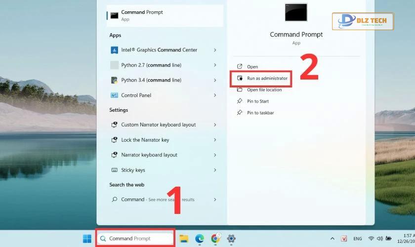 Hướng dẫn tắt tường lửa Win 11 bằng Command Prompt