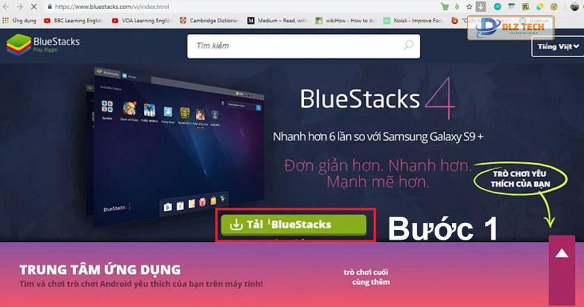 Cách tải Google Play trên máy tính win 10, win 7 bằng BlueStacks
