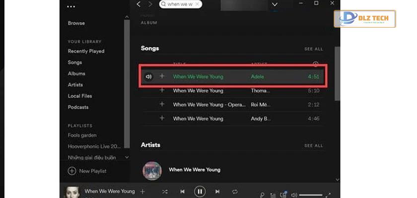 Hướng dẫn tải nhạc trên Spotify về máy tính