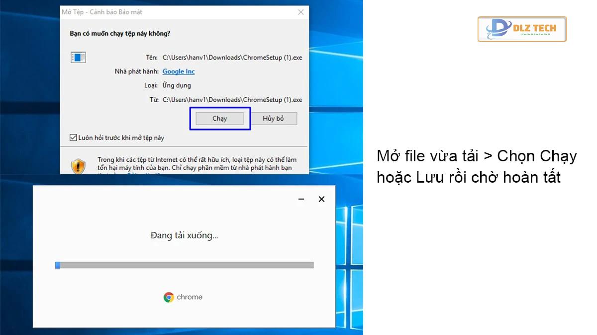 Cách tải Chrome cho máy tính trên Win 7,10