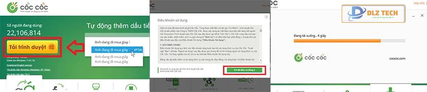 cách tải cốc cốc về máy tính