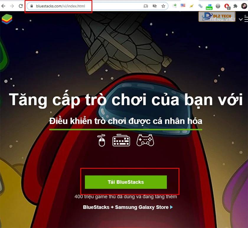 Cách tải Mini World trên máy tính bằng trình giả lập BlueStacks