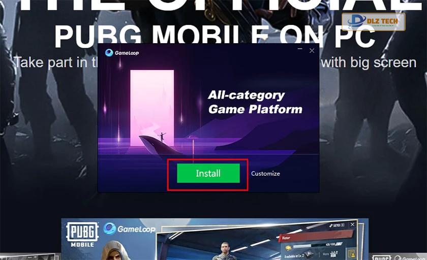 Cài đặt PUBG Mobile từ Tencent