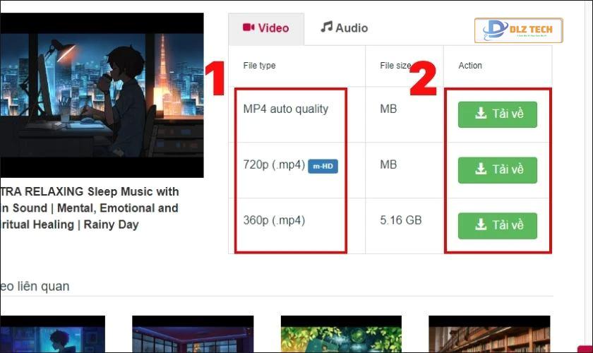 Cách download video YouTube trên web Y2Mate