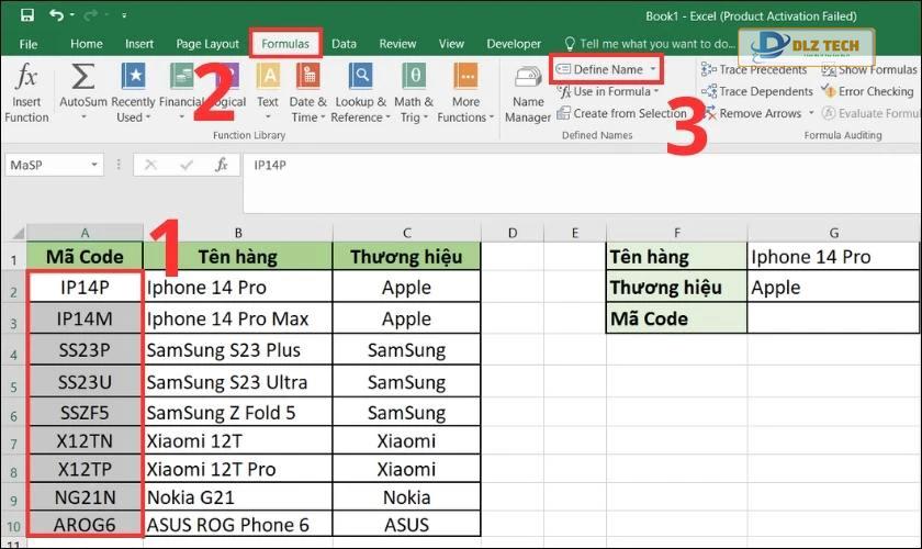 hướng dẫn tạo list box