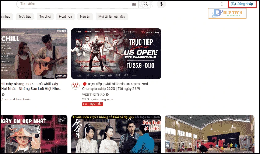 Đăng nhập lại vào tài khoản Google trên YouTube bị lỗi 400