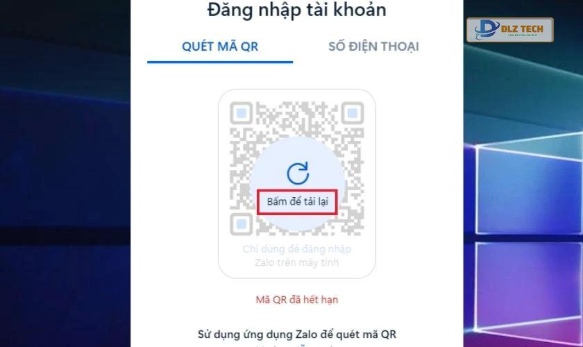Cập nhật mã QR mới