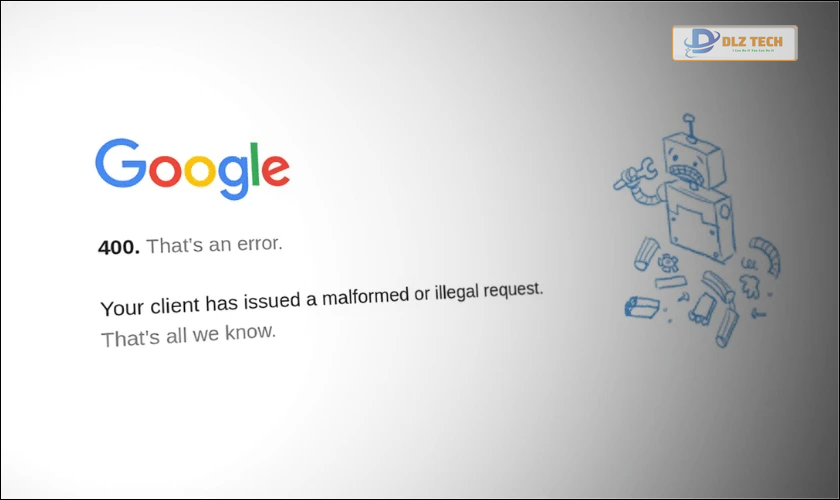 YouTube bị lỗi 400 là lỗi gì?