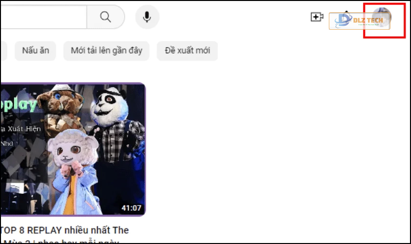 Đăng xuất tài khoản Google trên YouTube lỗi 400