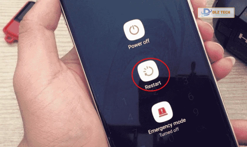 Khởi động lại điện thoại Android