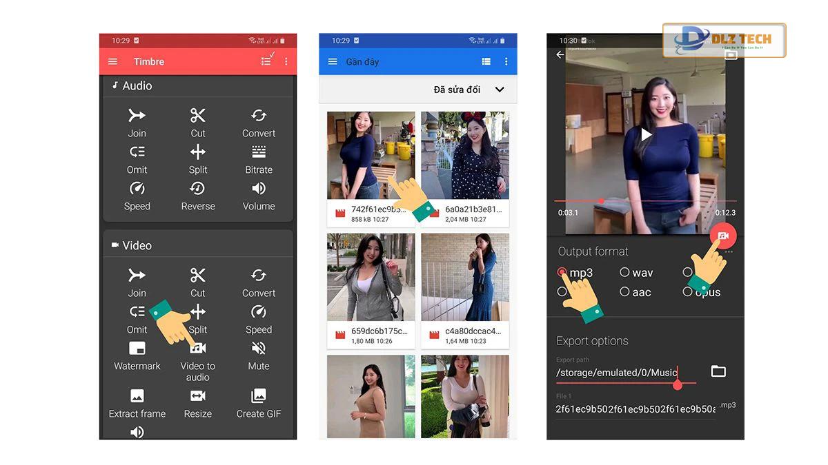 bằng điện thoại Android