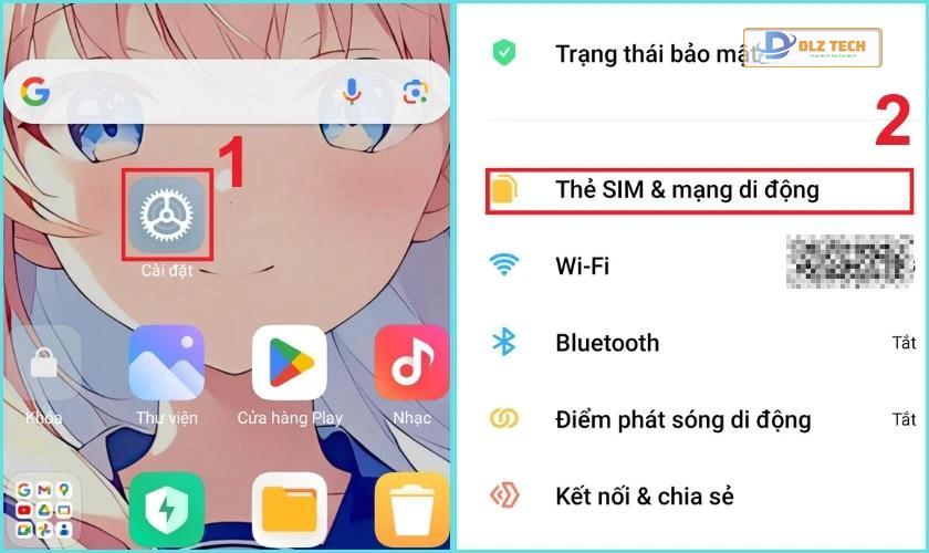 Kiểm tra mạng trên điện thoại