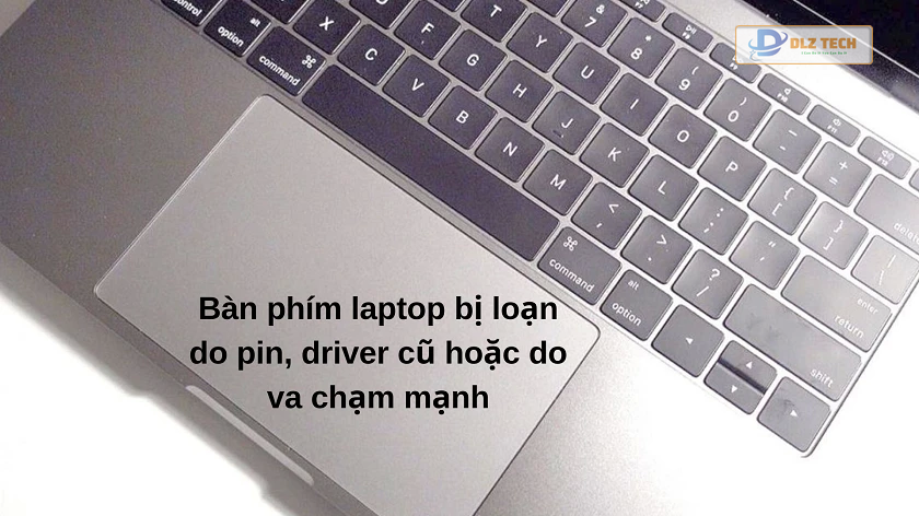 Lý do bàn phím laptop bị loạn