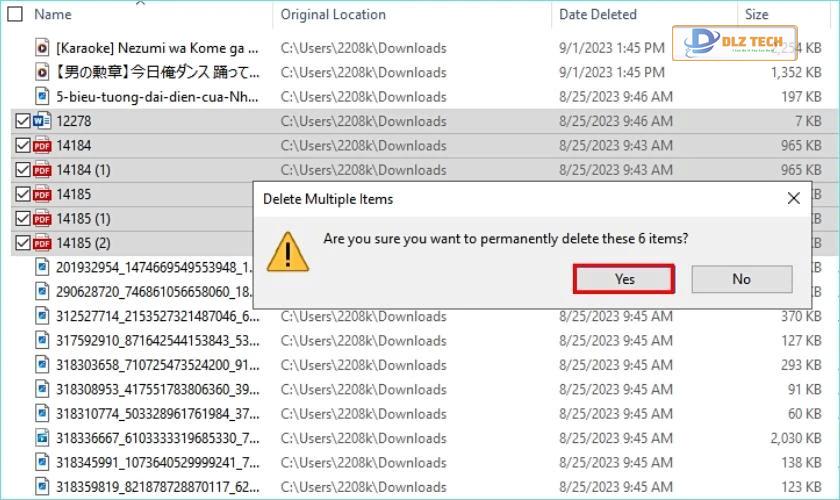 Dọn dẹp thùng rác khi ổ C trên Win 11 bị đầy