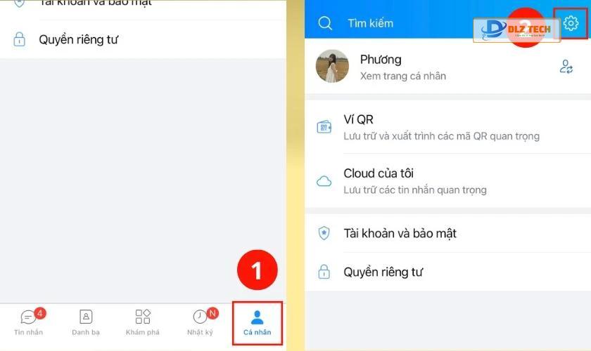 Cách khôi phục hình ảnh đã xóa trên Zalo dành cho iPhone