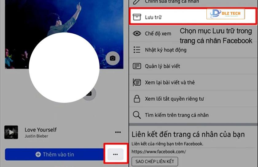 Chọn lưu trữ