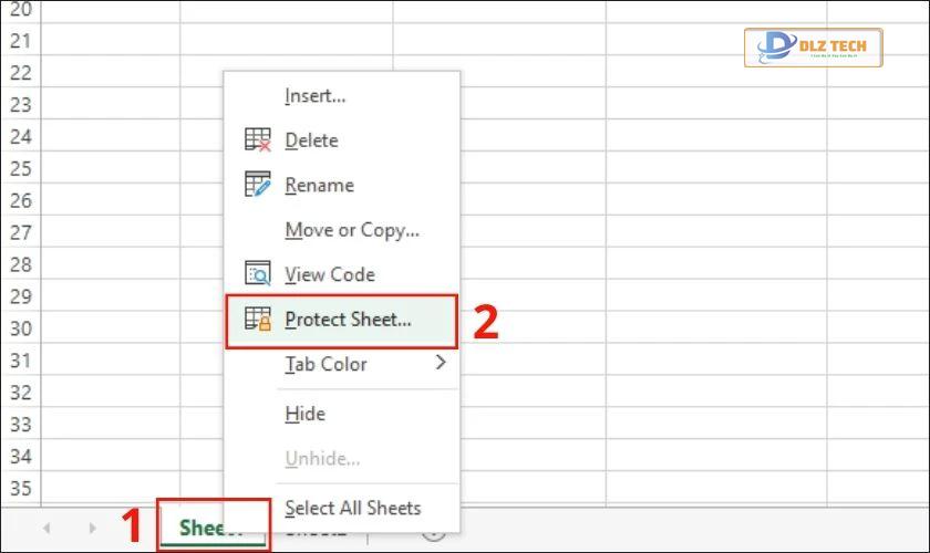 Cách khóa ô trong excel