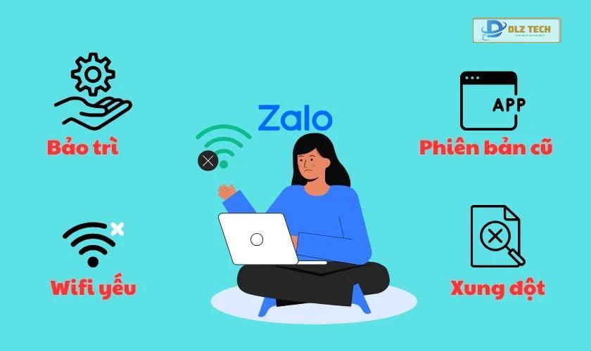 Nguyên nhân Zalo bị lỗi không kết nối được mạng
