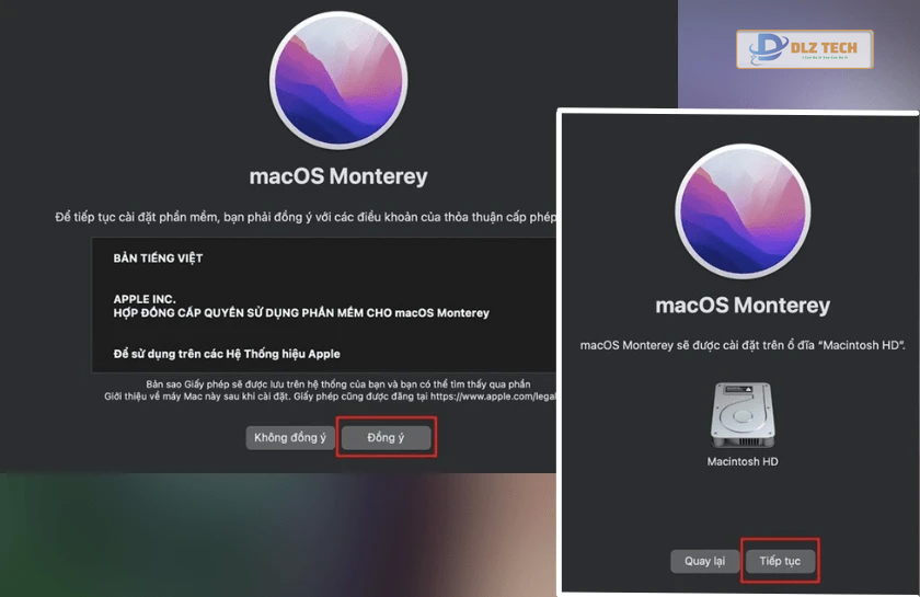 Các dòng máy được hỗ trợ sử dụng Mac os Monterey
