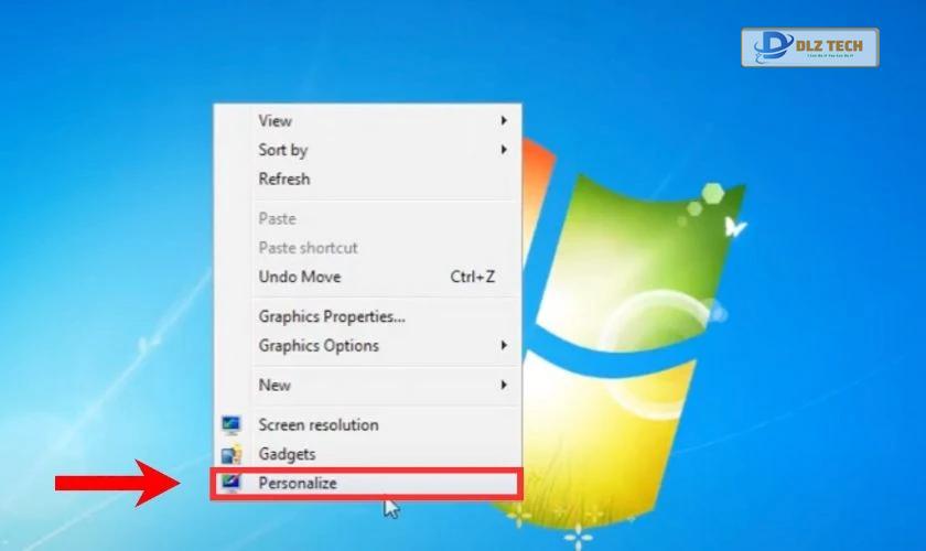 Cách đưa ứng dụng ra màn hình máy tính Win 7