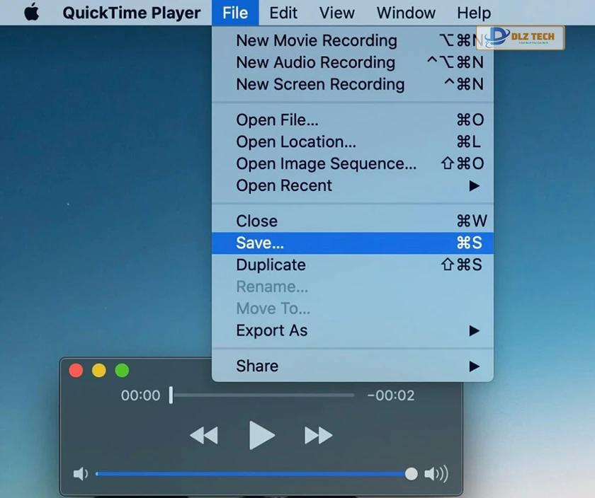 Hướng dẫn ghi âm trên Macbook bằng QuickTime Player