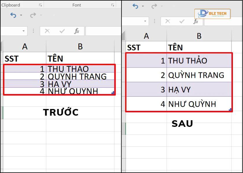 Cách giãn dòng trong Excel