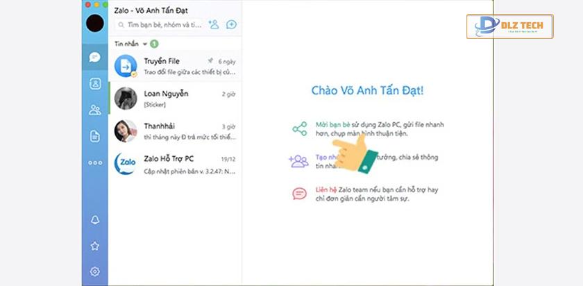 Đăng ký - Tạo tài khoản Zalo bằng Facebook