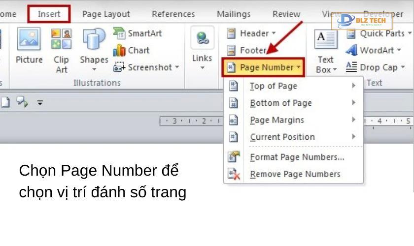 Cách đánh số trang trong Word 2007 | 2010 | 2016