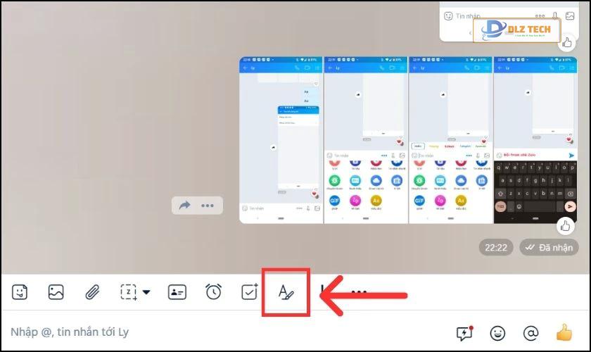 Cách đổi font chữ Zalo khi nhắn tin trên máy tính