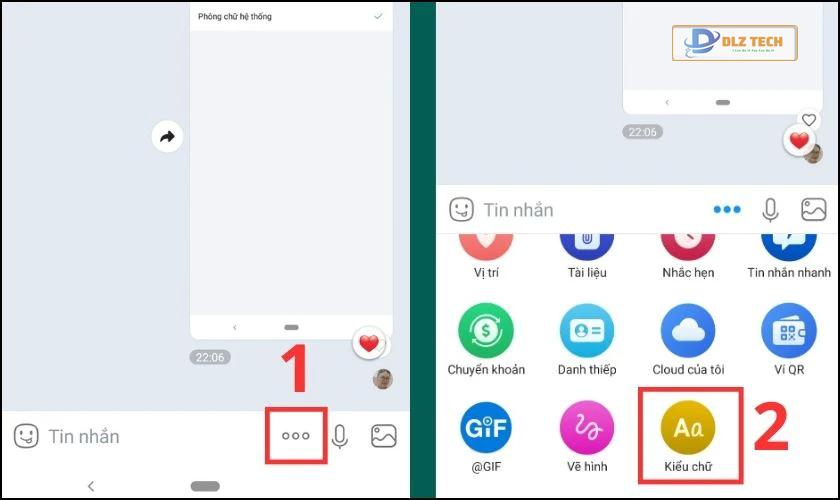 Cách đổi font chữ Zalo khi nhắn tin trên điện thoại