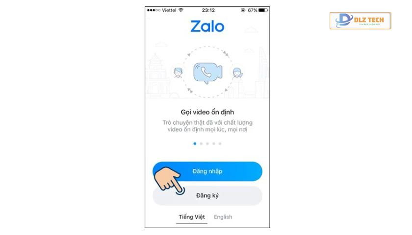Cách đăng ký Zalo online