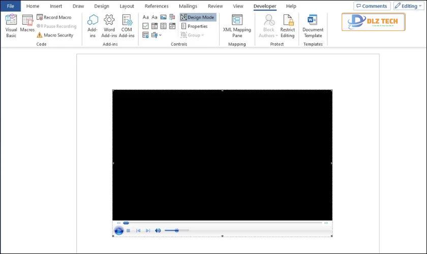 cách chèn video vào word chuyên nghiệp