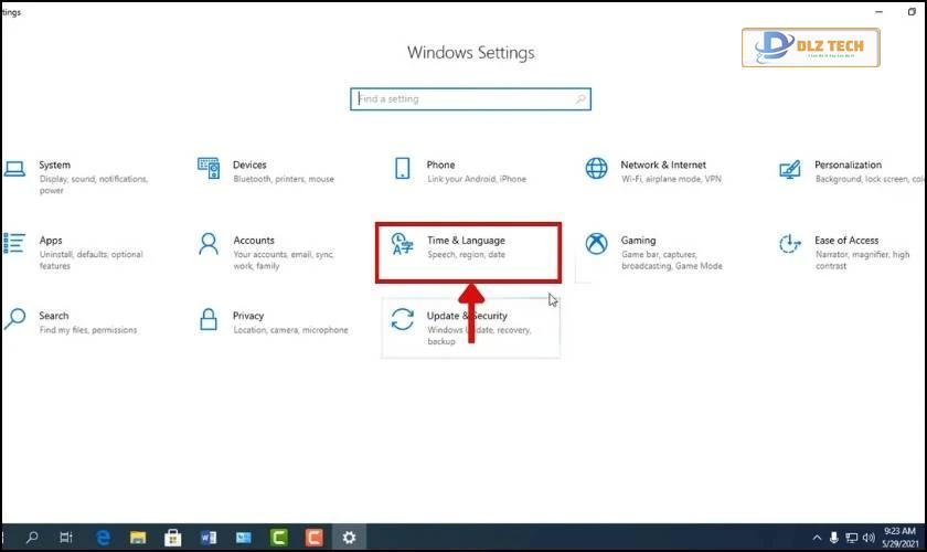Cách chỉnh giờ trên laptop win 10