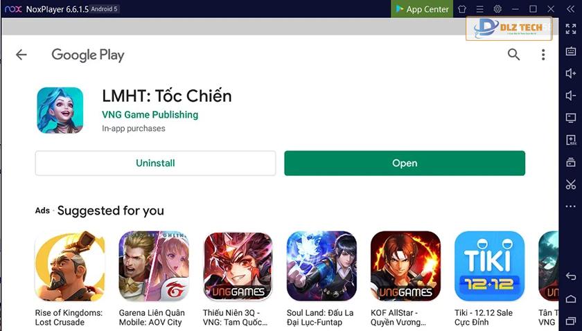 Cách chơi Liên Minh Tốc Chiến trên PC bằng NoxPlayer