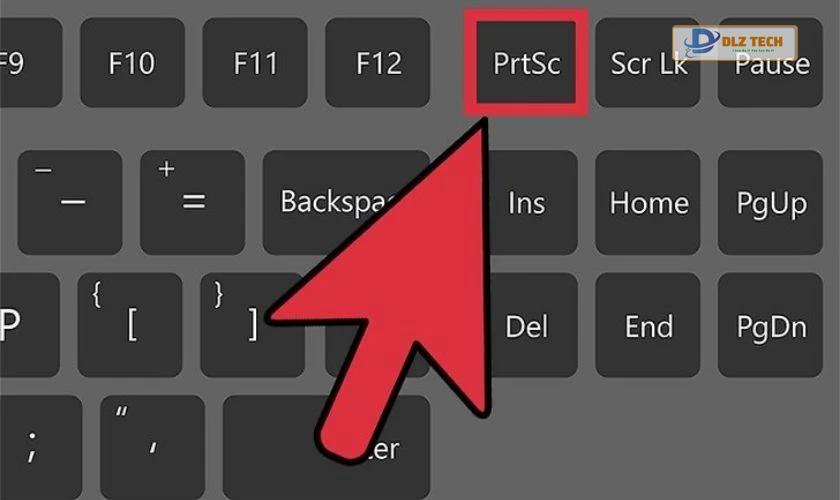 Nhấn phím Prt sc để chụp ảnh màn hình Dell win 10, 11