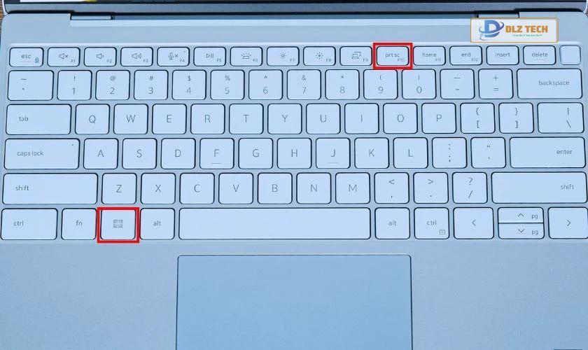 Tổ hợp phím Window + Prt sc chụp màn hình máy tính
