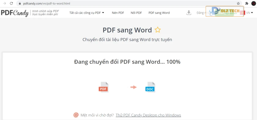 Tải file từ PdfCandy